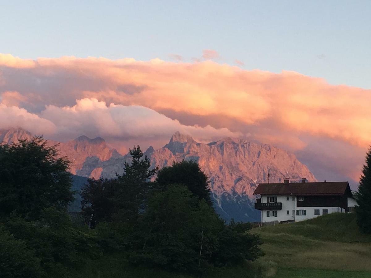 Am Alten Skihang Wallgau Kültér fotó